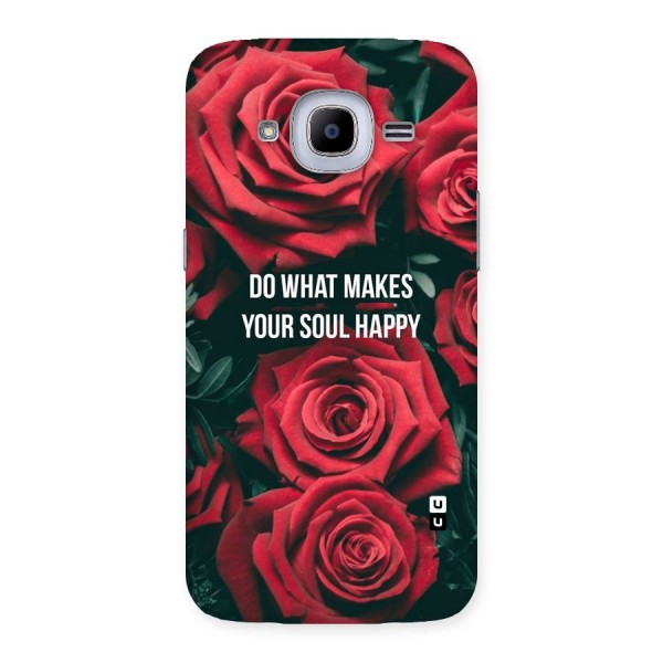 Soul Happy Back Case for Samsung Galaxy J2 2016